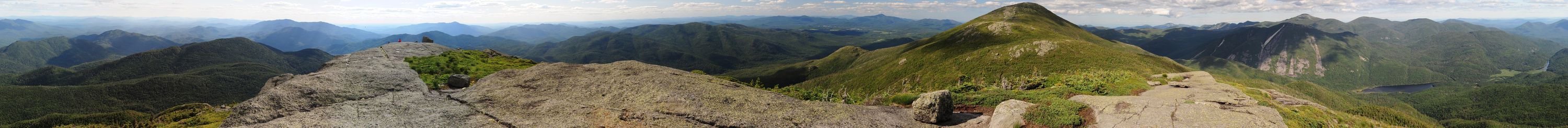 Panorama from the summit of Mount Iroquois, Adirondacks, NY